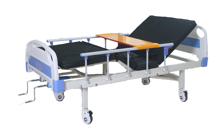 病床 ABS双摇带垫子桌子