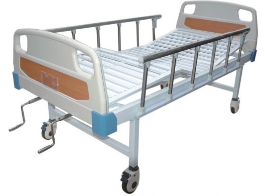 病床 带轮双摇